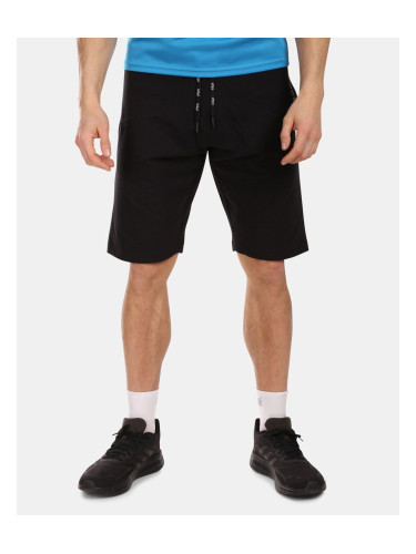 Men's cotton shorts Kilpi TUSCON-M Black