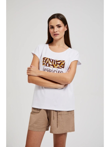 Marisse Women's Blouse L-Ts-4432 White