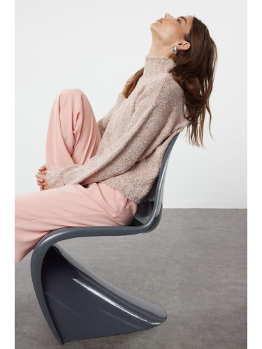 Trendyol Powder Soft Textured Cotton Knitwear Sweater