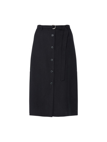 Tommy Hilfiger Skirt - TENCEL TWILL SKIRT black