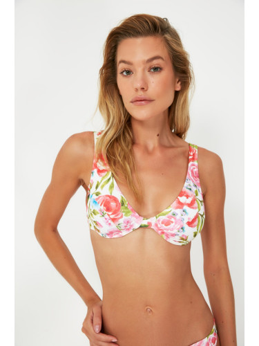 Бикини горнище Trendyol Floral patterned