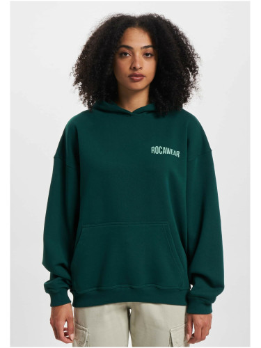 Women's Sweatshirt Typo Hoody Green