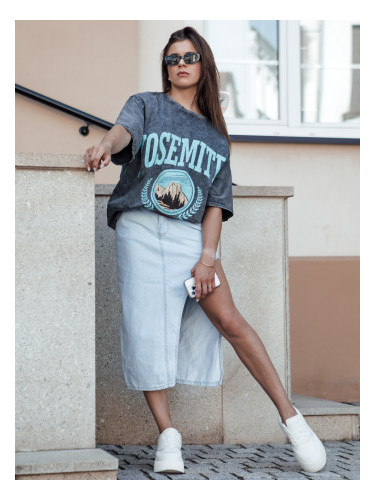 Дамска макси дънкова пола PROMA