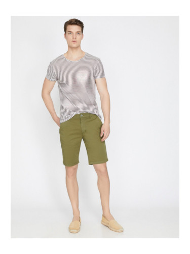 Koton Pocket Detailed, Slim Fit Shorts