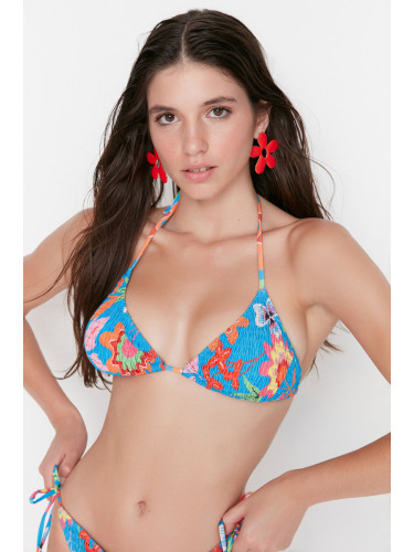 Trendyol Bikini Top - Multi-color - Floral