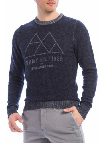 Tommy Hilfiger Sweater - CAMDEN C-NK CF dark blue