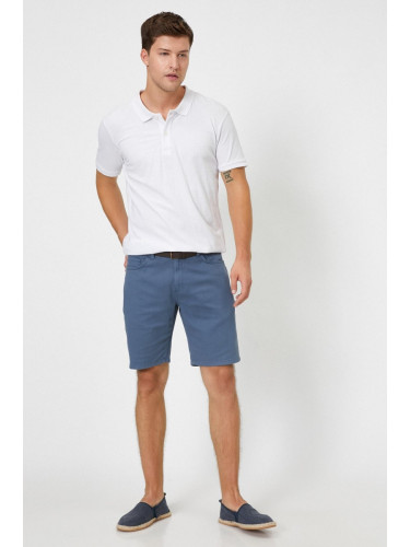 Koton Men's Blue Shorts & Bermuda