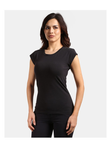 Women's cotton T-shirt Kilpi PROMO-W Black