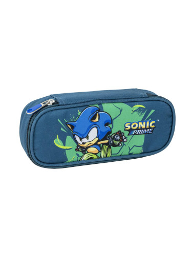 PENCIL CASE OVAL SONIC PRIME