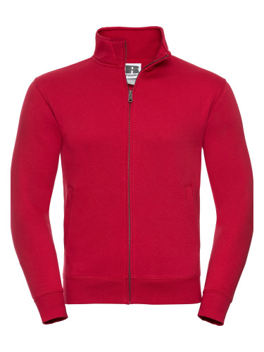 Men's Zip Up Sweatshirt - Authentic R267M 80% Plain Ring-Spun Cotton 20% Polyester (Three-Layer Fabric) 280g