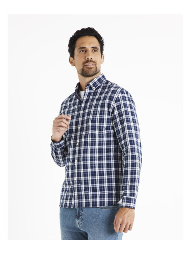Celio Plaid Shirt Canew - Men's