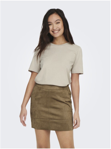 Beige women's T-shirt ONLY Only - Women's