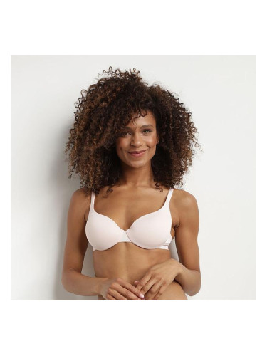 DIM INVISIFREE PADDED BRA - Women's Smooth Padded Bra - Light Pink