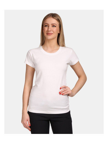 Women's cotton T-shirt Kilpi PROMO-W White