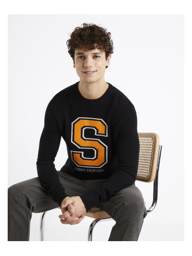 Celio Wool Sweater Cenormal - Men's