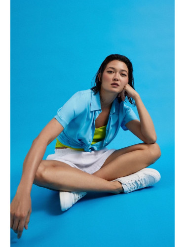 Marisse Women's Shirt L-Ko-4360 Turquoise