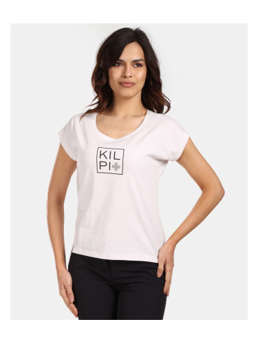 Women's cotton T-shirt Kilpi ROANE-W White