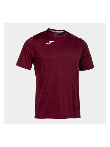 Men's/Boys' T-Shirt Joma T-Shirt Combi S/S Burgundy