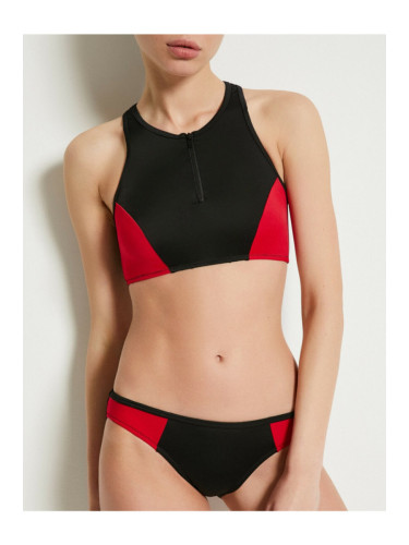 Koton Color Block Bikini Top