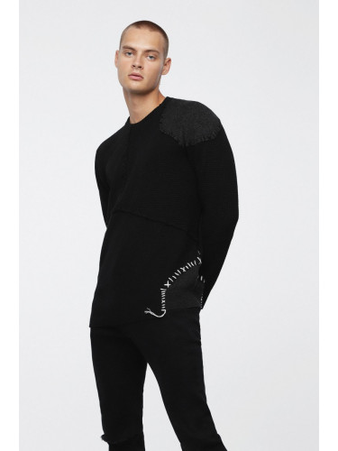 Sweater - Diesel KFRANK PULLOVER black