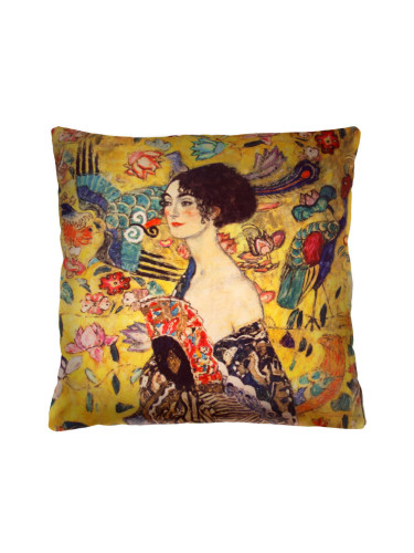 Bertoni Home Unisex's Square Pillow Klimt Nostalgia