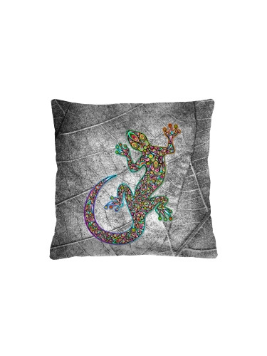 Bertoni Home Unisex's Square Pillow Lizard