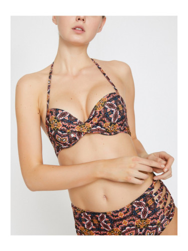 Koton Patterned Bikini Top