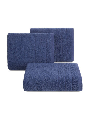 Eurofirany Unisex's Towel 424159 Navy Blue