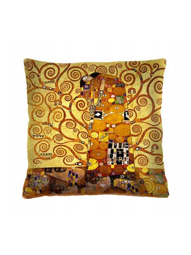 Bertoni Home Unisex's Square Pillow Klimt Rendez-Vous