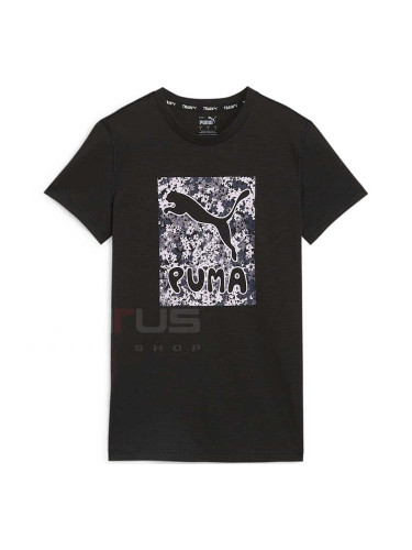 ДАМСКА ТЕНИСКА PUMA 52511401 WOMEN’S GRAPHIC SCRIPT TEE ЧЕРНА