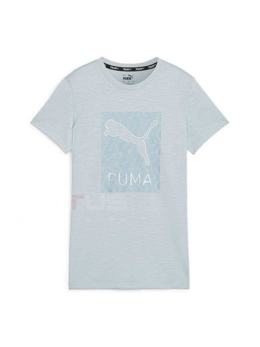 ДАМСКА ТЕНИСКА PUMA 52511422 WOMEN’S GRAPHIC SCRIPT TEE ТЮРКОАЗЕНА