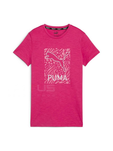 ДАМСКА ТЕНИСКА PUMA 52511448 WOMEN’S GRAPHIC SCRIPT TEE РОЗОВА