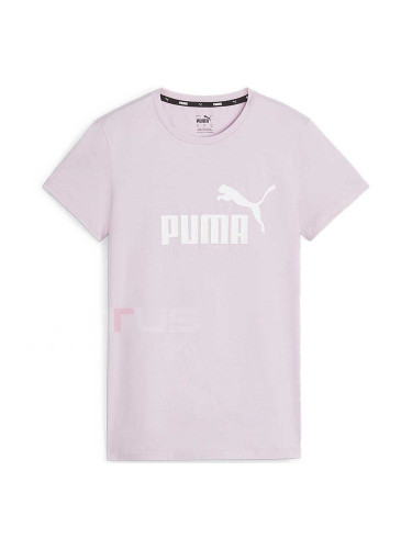 ДАМСКА ТЕНИСКА PUMA 58677560 ESS LOGO TEE S БЛЕДОРОЗОВА