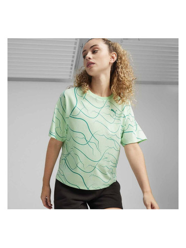 ДАМСКА ТЕНИСКА PUMA 67949288 MOTION AOP TEE МЕНТОВА