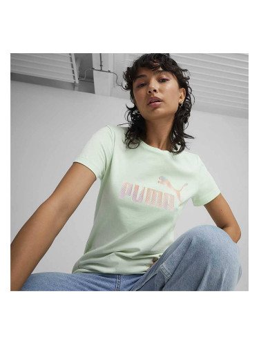 ДАМСКА ТЕНИСКА PUMA 67992188 ESS+ SUMMER DAZE TEE МЕНТОВА