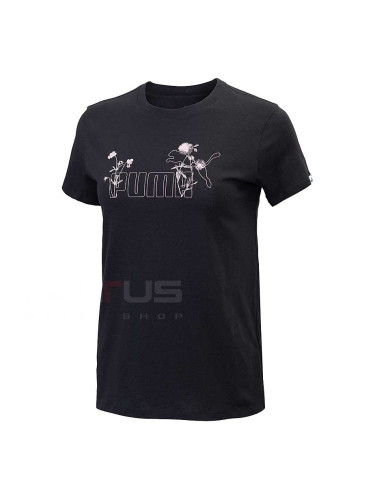 ДАМСКА ТЕНИСКА PUMA 68009601 SPRING IS IN THE AIR TEE ЧЕРНА