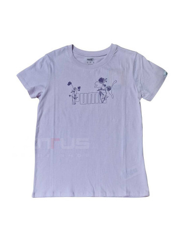 ДАМСКА ТЕНИСКА PUMA 68009603 SPRING IS IN THE AIR TEE БЛЕДОРОЗОВА