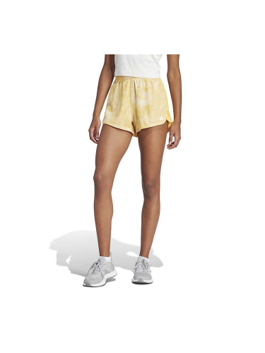 ДАМСКИ КЪСИ ПАНТАЛОНИ ADIDAS IS4241 PACER KN FLOWER ЖЪЛТИ