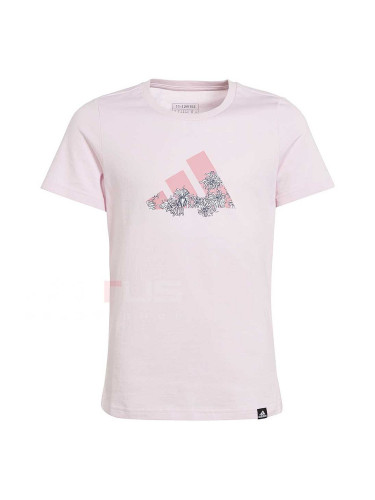 ДЕТСКА ТЕНИСКА ЗА МОМИЧЕ ADIDAS IM8380 GIRLS TRAIN TEE РОЗОВА