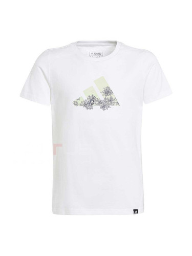 ДЕТСКА ТЕНИСКА ЗА МОМИЧЕ ADIDAS IM8381 GIRLS TRAIN TEE БЯЛА