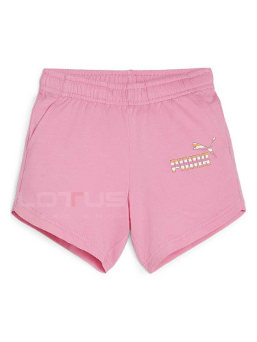 ДЕТСКИ КЪСИ ПАНТАЛОНИ ЗА МОМИЧЕ PUMA 67927828 ESS+ SUMMER CAMP SHORTS TR РОЗОВИ