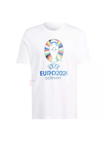МЪЖКА ТЕНИСКА ADIDAS IT9290 EURO 2024 OE TEE БЯЛА