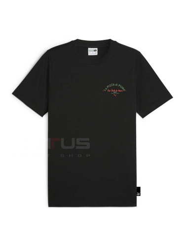 МЪЖКА ТЕНИСКА PUMA 62541501 GRAPHICS PIZZA TEE ЧЕРНА
