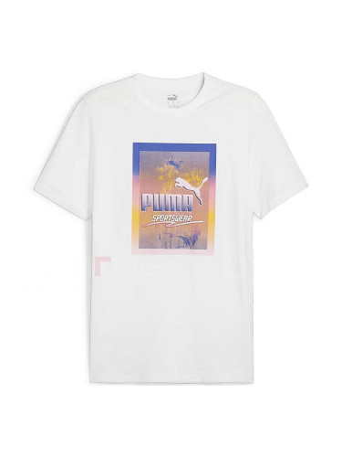 МЪЖКА ТЕНИСКА PUMA 68018002 GRAPHICS PHOTOPRINT TEE БЯЛА