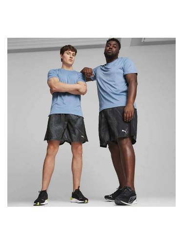 МЪЖКИ КЪСИ ПАНТАЛОНИ PUMA 52509401 RUN FAVORITES VELOCITY AOP 7IN SHORT ЧЕРНИ