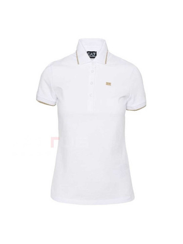 ДАМСКА ТЕНИСКА EA7 EMPORIO ARMANI 3DTF04 TRAIN COSTA SMERALDA W POLO SS БЯЛА