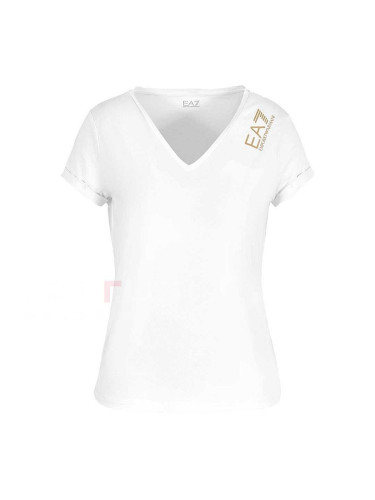 ДАМСКА ТЕНИСКА EA7 EMPORIO ARMANI 3DTT01 TRAIN CORE LADY W TEE SS VN БЯЛА