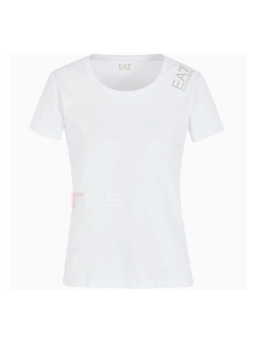 ДАМСКА ТЕНИСКА EA7 EMPORIO ARMANI 8NTT50 TRAIN CORE LADY W TEE SS БЯЛА