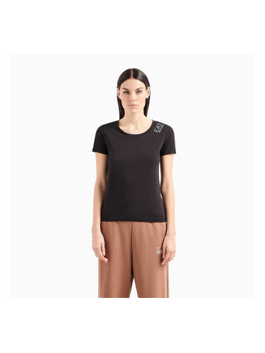 ДАМСКА ТЕНИСКА EA7 EMPORIO ARMANI 8NTT50 TRAIN CORE LADY W TEE SS ЧЕРНА