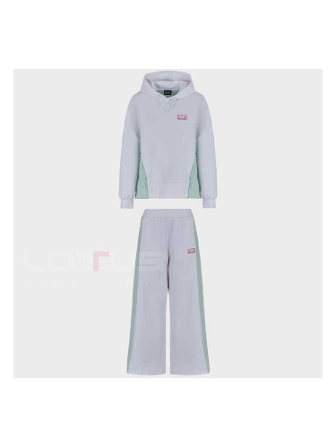ДАМСКИ СПОРТЕН ЕКИП EA7 EMPORIO ARMANI 3DTV58 TRAIN TRACKSUIT W HO RN OH CONTEMPORARY SPORT БЯЛ/ЗЕЛЕН